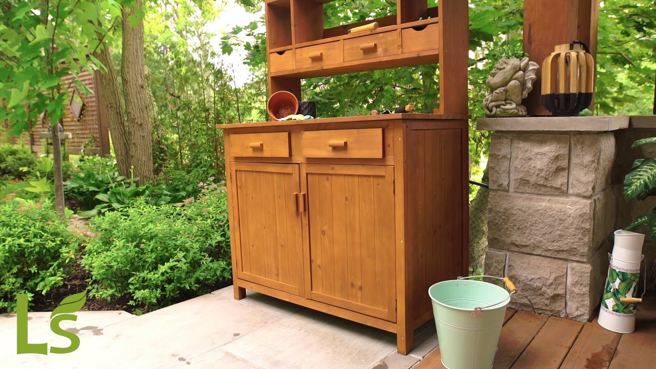 Potting Bench with Storage   PBS4224