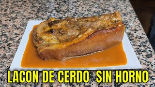 Lacon Asado A La Gallega En Olla Hecho En Tartera