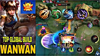 WANWAN Marksman//Gold Lane [Top Global Build] 2024//Strategy&Gameplay//Montage