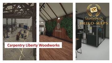 [FIVEM MLO] Liberty Woodworks | Carpentry | Fivem | GTA 5 Interiors | Eriko-Maps | AUDIO OCCLUSION!