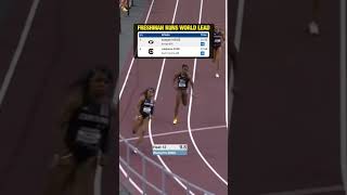 22.50 200m world lead for Georgia freshman Adaejah Hodge winning SEC heat ahead of JaMeesia Ford