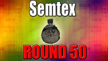 Semtex on Round 50 - Call of Duty Zombies