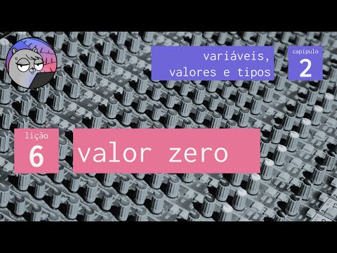 Cap. 2 – Variáveis, Valores & Tipos – 6. Valor zero