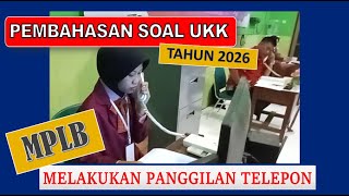 How to make an office phone call || Discussion of UKK MPLB Questions