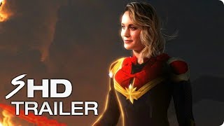 CAPTAIN MARVEL 2019 First Look Trailer   Brie Larson Marvel Movie HD Concept