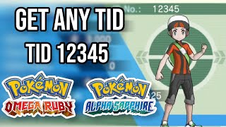 Get any ORAS TID with CFW @zaksabeast3590