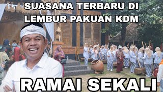 Download Lagu LATEST: THE ATMOSPHERE AT LEMBUR PAKUAN KDM IS VERY CROWDED MP3