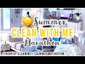 ☀️🏡 EXTREME SUMMER CLEAN WITH ME 2020 | 1 HOUR WHOLE HOUSE CLEANING MARATHON 2020 | SPEED CLEANING