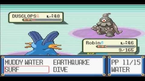 Pokemon Ruby Version Walkthrough-Part 16-Battle against Leader Phoebe{Elite Four}