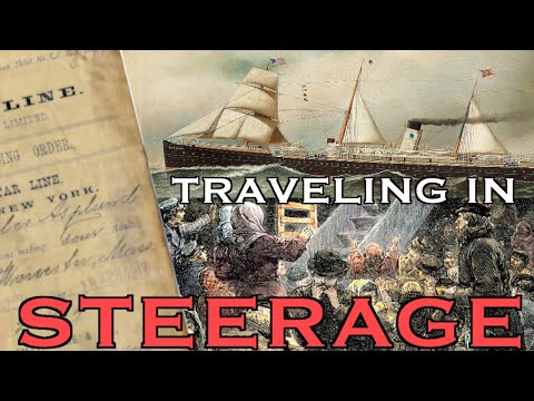 Steerage and Third Class on Ocean Liners