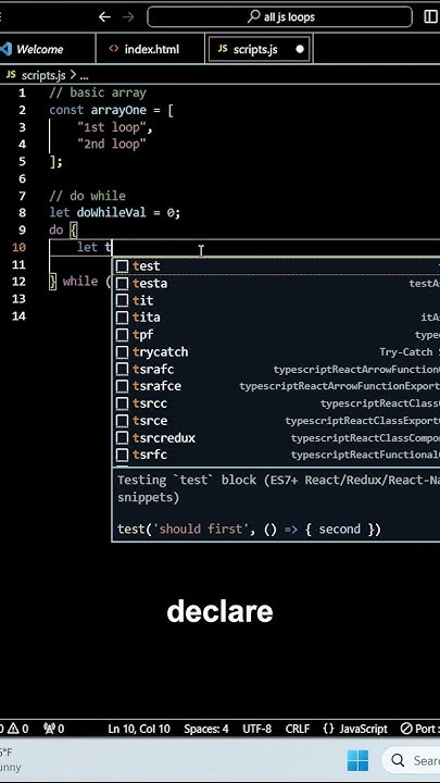 Amazing JavaScript Loop You Don't Know! Transform Your Programming ...