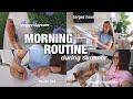 SUMMER MORNING ROUTINE 2021 -- get ready with me, target haul, to-do lists, breakfast & more!