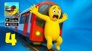 Train Tumble - Gameplay Walkthrough Part 4 - Fly in Train Tumble! (iOS, Android)