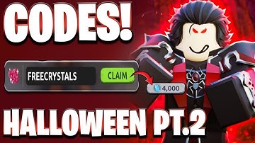 *NEW* ALL WORKING HALLOWEEN PT.2 UPDATE CODES FOR DUNGEON HEROES! ROBLOX DUNGEON HEROES CODES