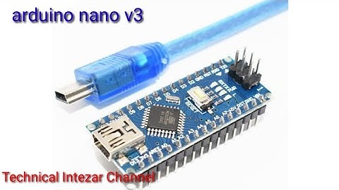 Arduino nano v3 unboxing video