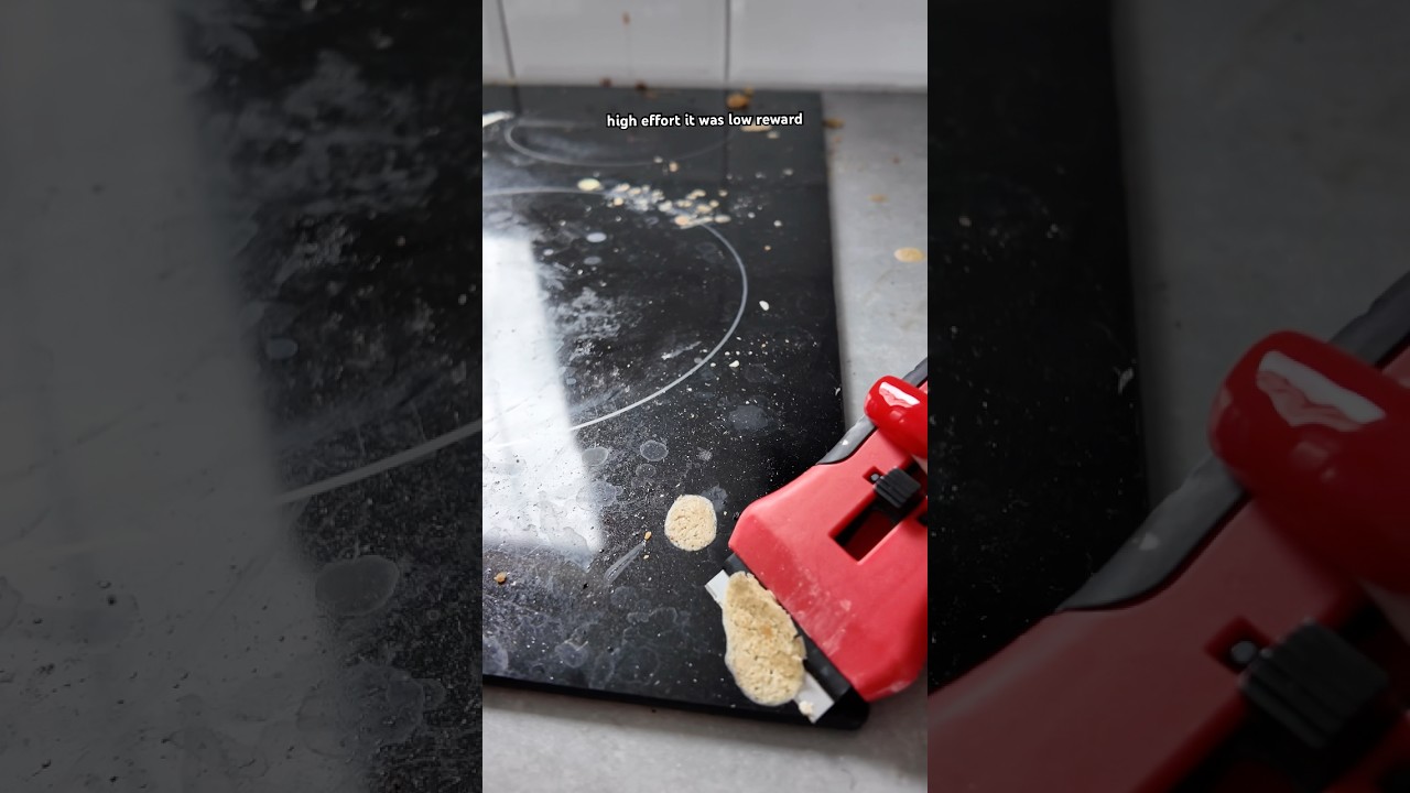 How to clean an induction hobb. 
