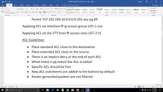 CCNA Security  Chapter 4  Implementing Firewall Profile
