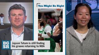 Jayson Tatum is still finding his groove returning to NBA play