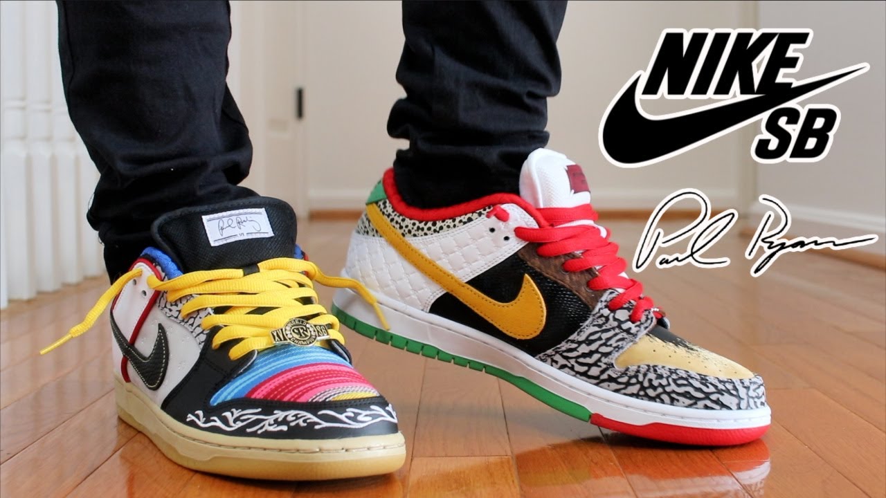 nike sb what the paul on feet