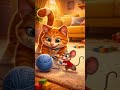 Billi aur chuha khel rahe hai #cartoon #cat #catvideos #cartoonvideos #chuha