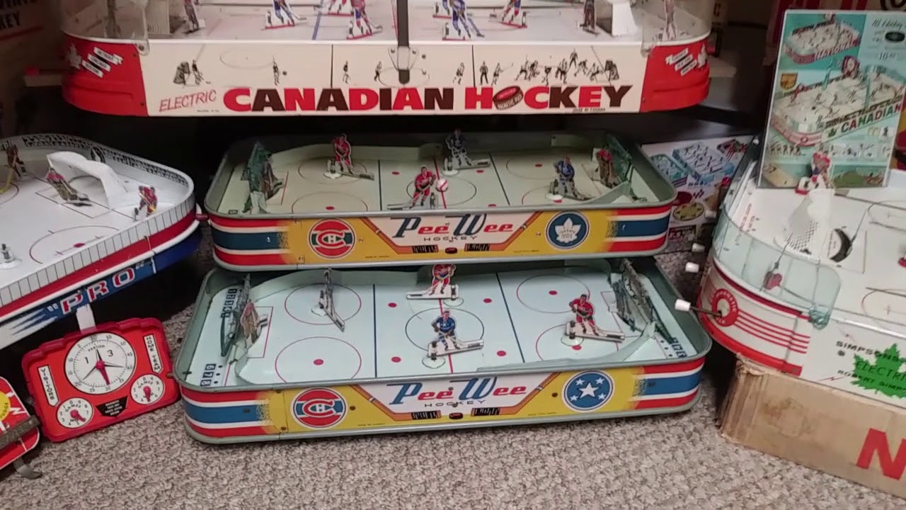 Vintage Table Hockey Game Collecting