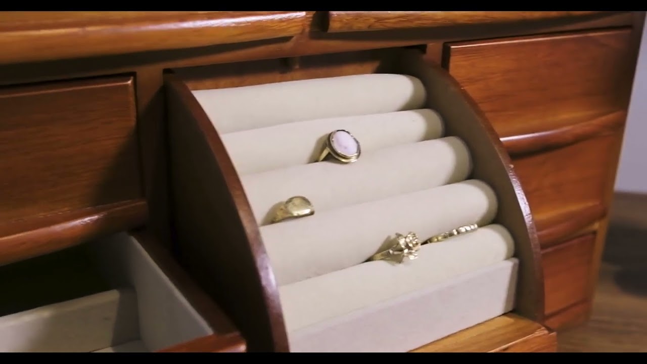 Empress Wooden Jewelry Box | Mele - Canada