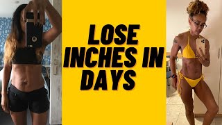 14 day inch loss challenge for women over 40 and menopause