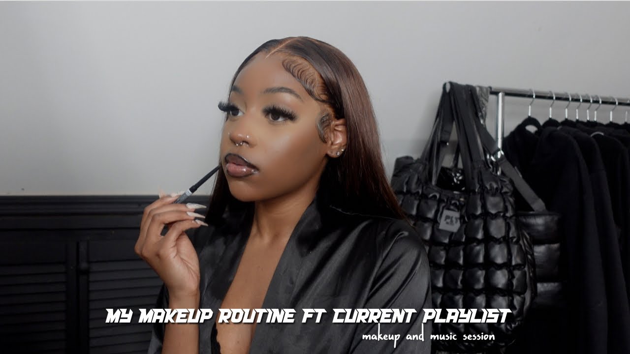 мой ритуал макияжа и мой текущий плейлист | собирайся вместе со мной