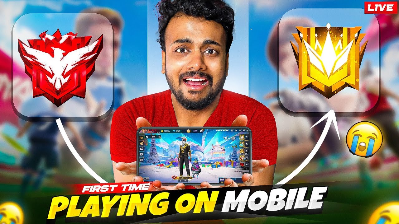 PHONE Gameplay BR Rank Push Live With Assassins Army- Garena Free Fire ...