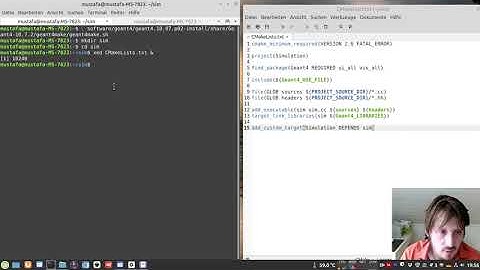 Geant4 Tutorial 2: Creating First Project