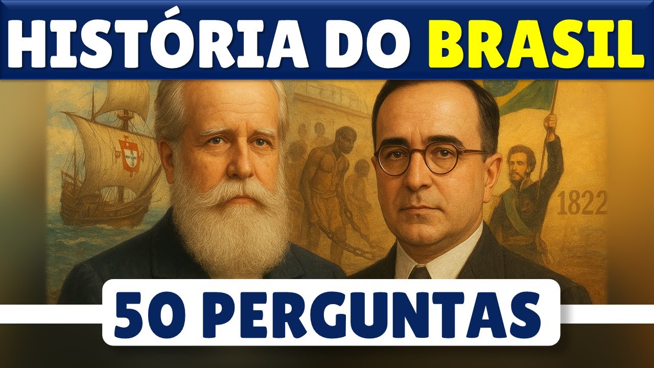 🇧🇷 QUIZ DE HISTÓRIA DO BRASIL! Tente acertar 70% das perguntas | O Incrível Zé