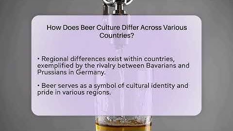 How Does Beer Culture Differ Across Various Countries? | The Pint Guy