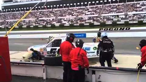 Kyle Martel Pits At Pocono 2015