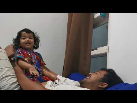 BABY KIRANA LAUGHING WITH HER LOVELY DADDY ❤️