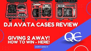 DJI Avata Hard Case - Best Affordable Cases. (Giveaway)