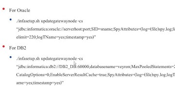 How to enable JDBC spy logging for domain DB (Oracle)