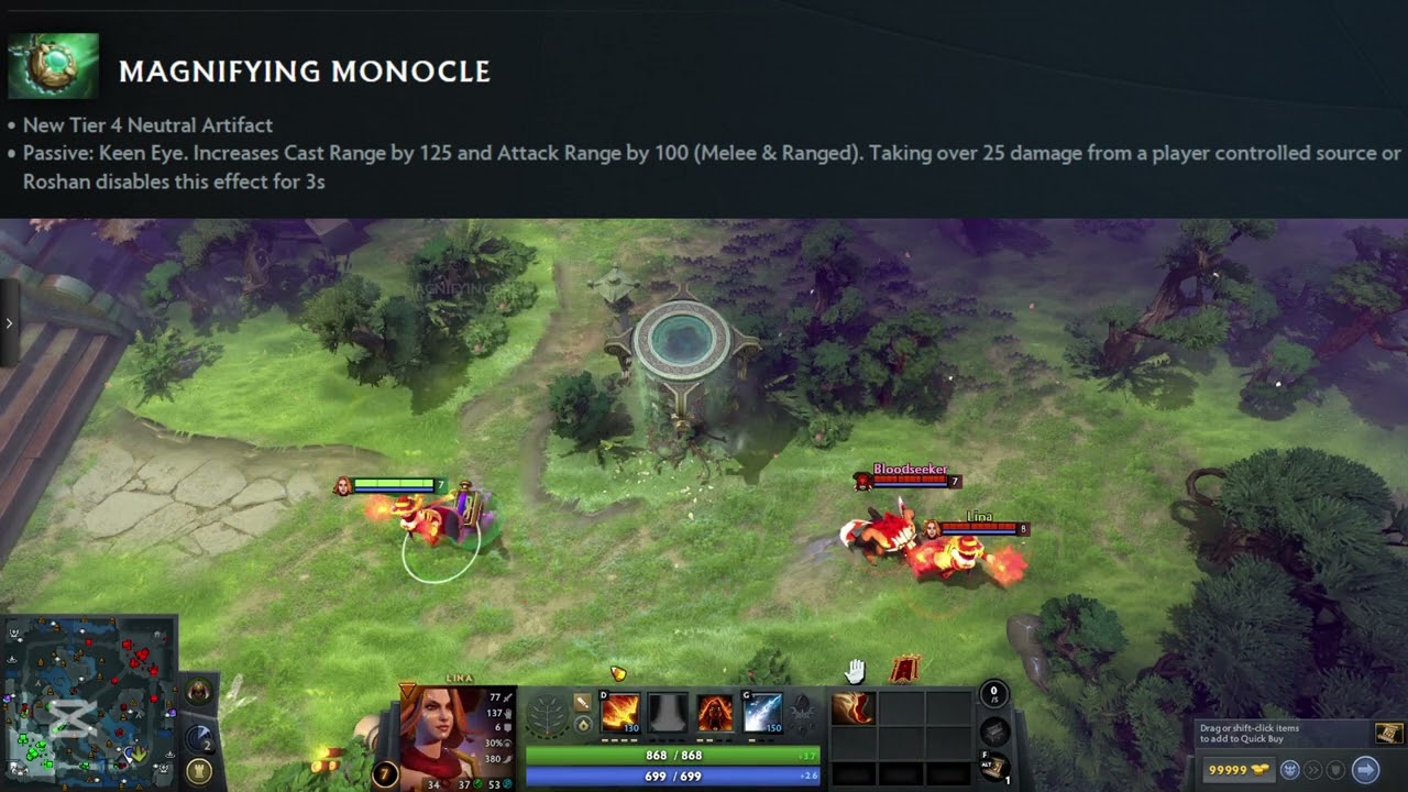 Magnifying Monocle  - Tier 4 Neutral Artifact Dota 2
