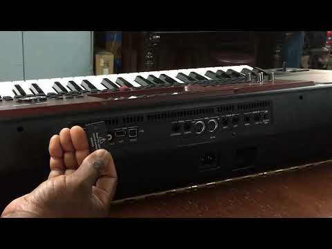 Kris Nicholson demonstrates how to install a microSD card into your KORG PA series workstations