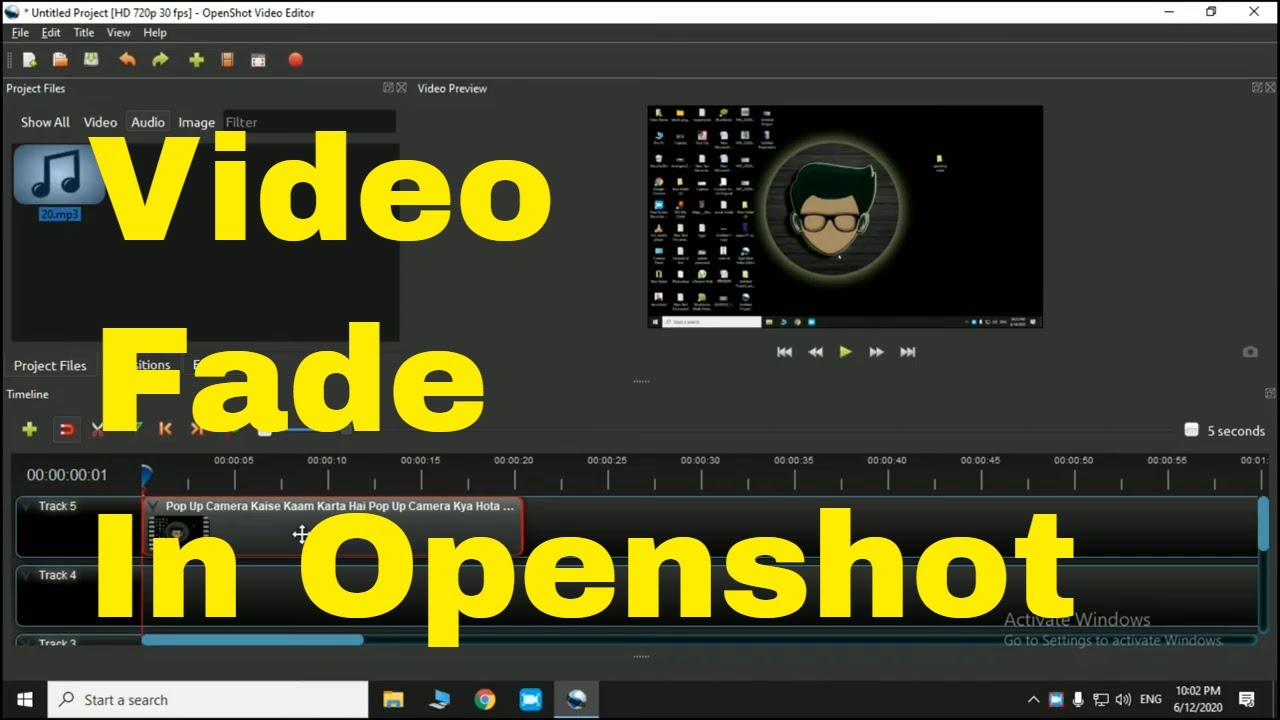 openshot video editor fade between images openshot video editor fade between images