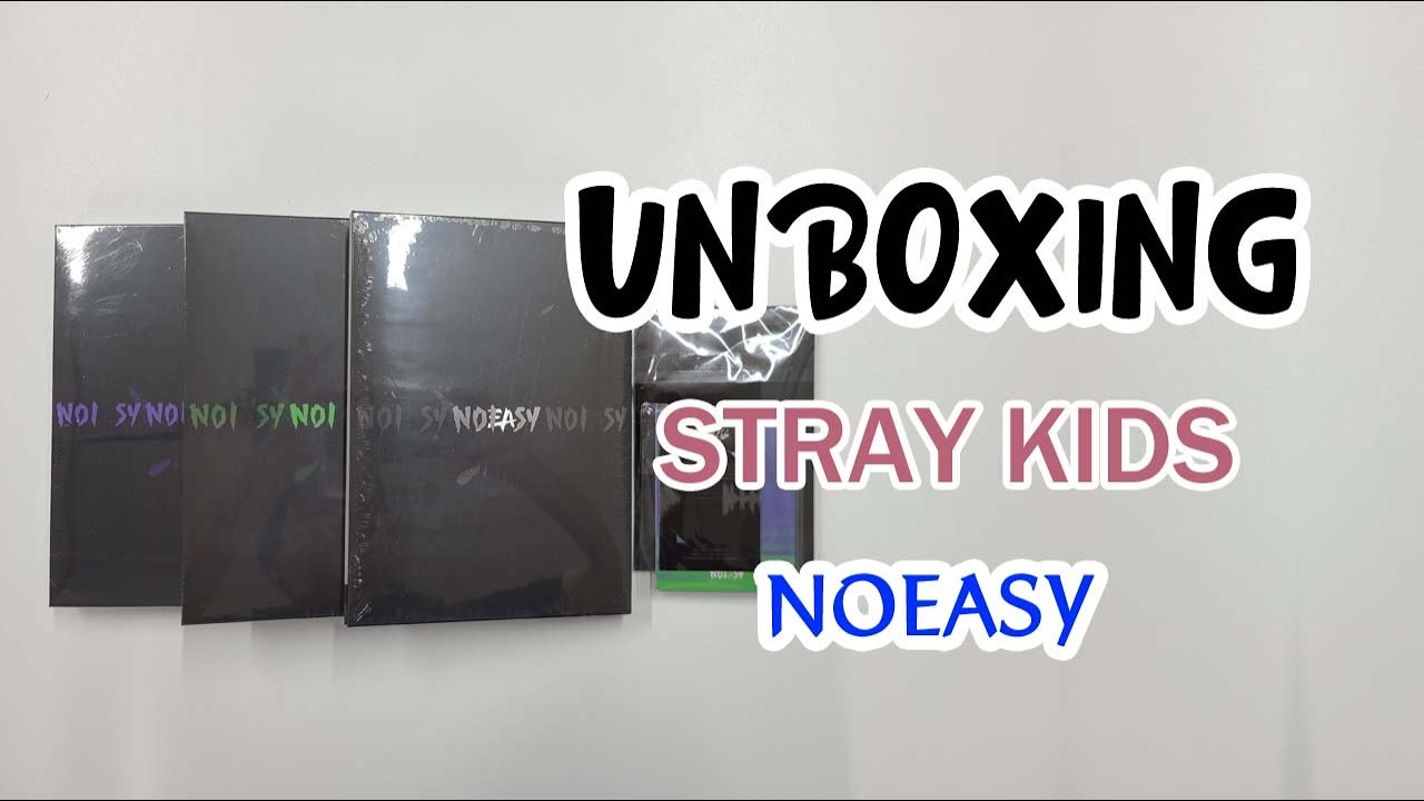 STRAY KIDS 2ND ALBUM NOEASY Full VER. Unboxing - YouTube