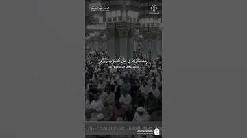 مقتطف من تلاوة فضيلة الشيخ #صلاح_البديرمن صلاة المغرب 20 جمادى الأولى 1447هـ