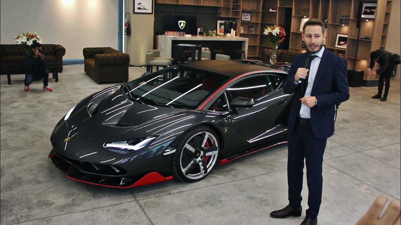Presentación del Lamborghini Centenario en México - YouTube