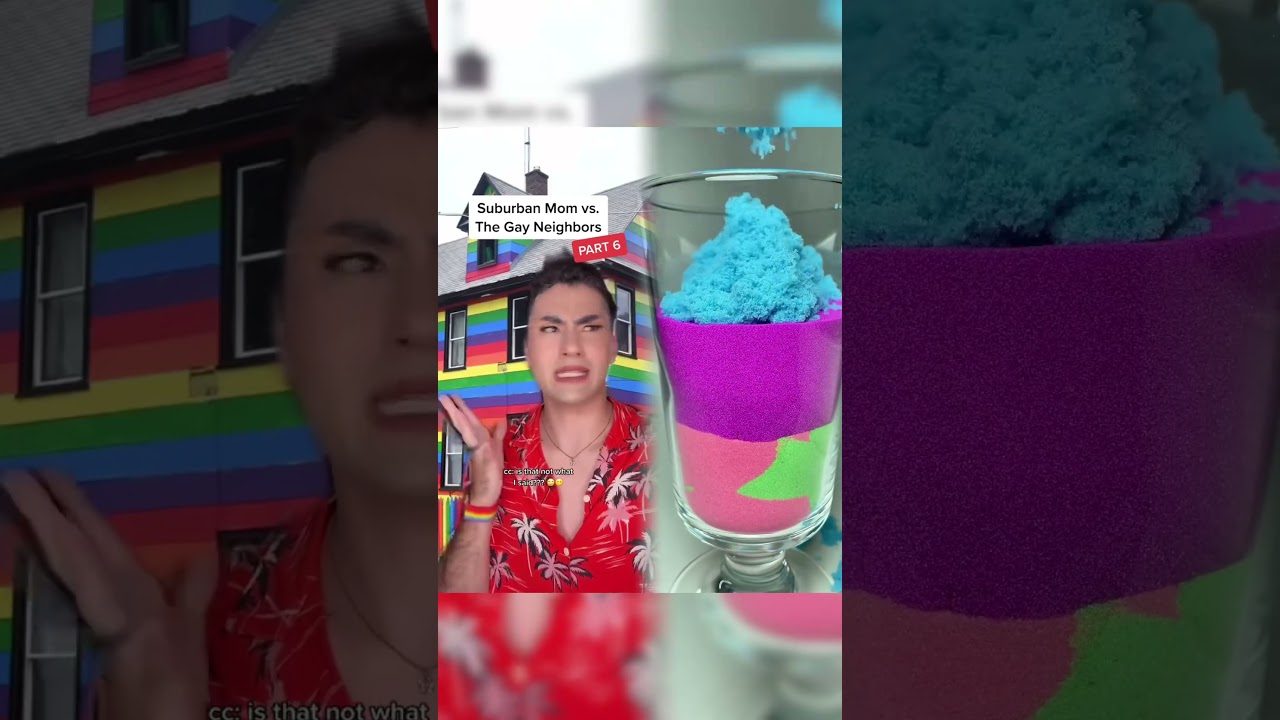 suburban mom misses her daughter #skit #gay #karen #neighbors