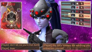 I faced the same TOXIC Enemy from my previous Widowmaker video and he was so MAD! - Overwatch