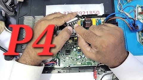 PEL Dawlance Orient Dc inverter ac P4 error code outdoor pcb Dc inverter ac pcb training center