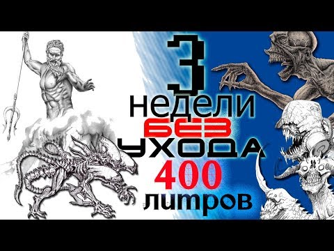 Аквариумистика. Аквариум 400 литров, 3 недели без ухода
