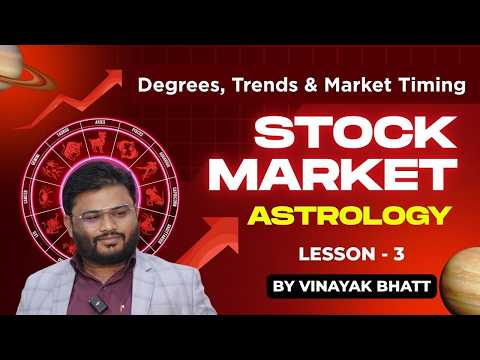 How Planetary Degrees Predict Bullish & Bearish Market Trends - Stock Market Astrology Lesson - 3