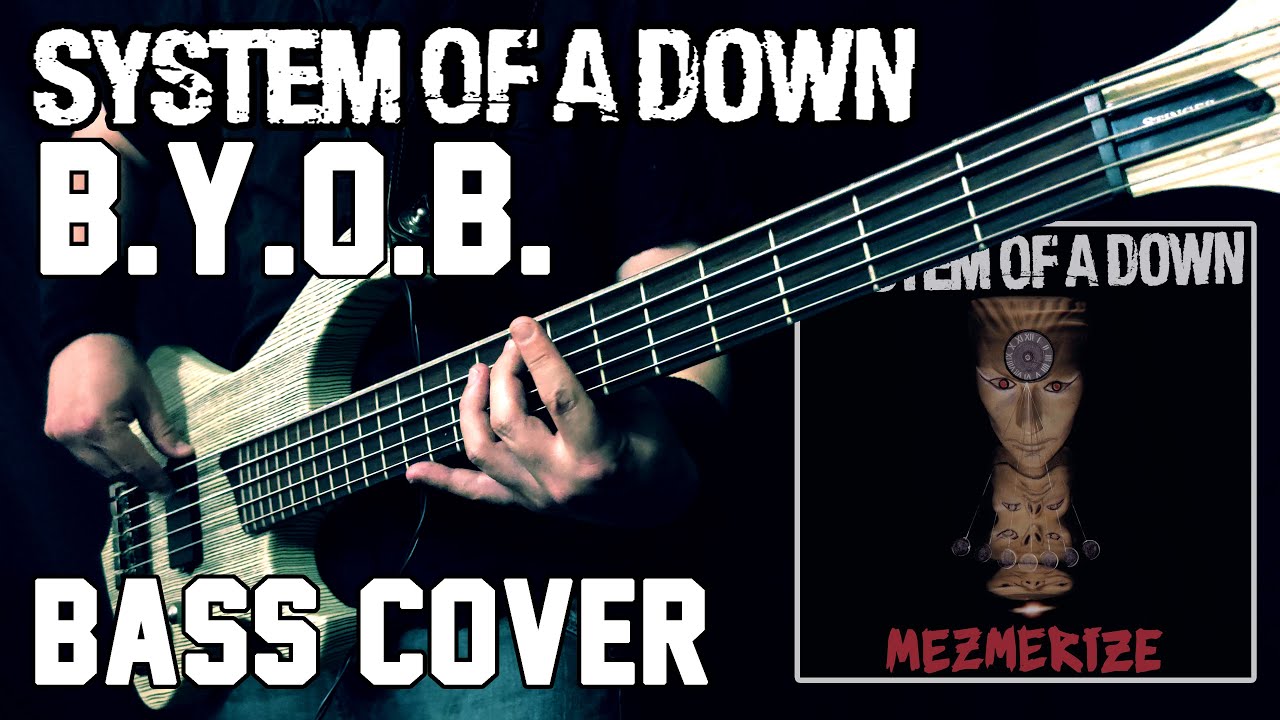 System Of A Down - Spiders (Bass Cover) (Play Along Tabs In Video) 