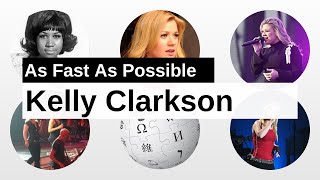 Kelly Clarkson As Fast As Possible