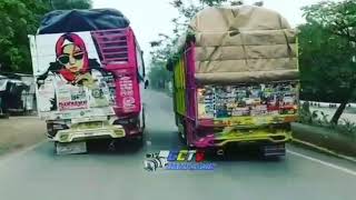 Kumpulan truk oleng versi dj